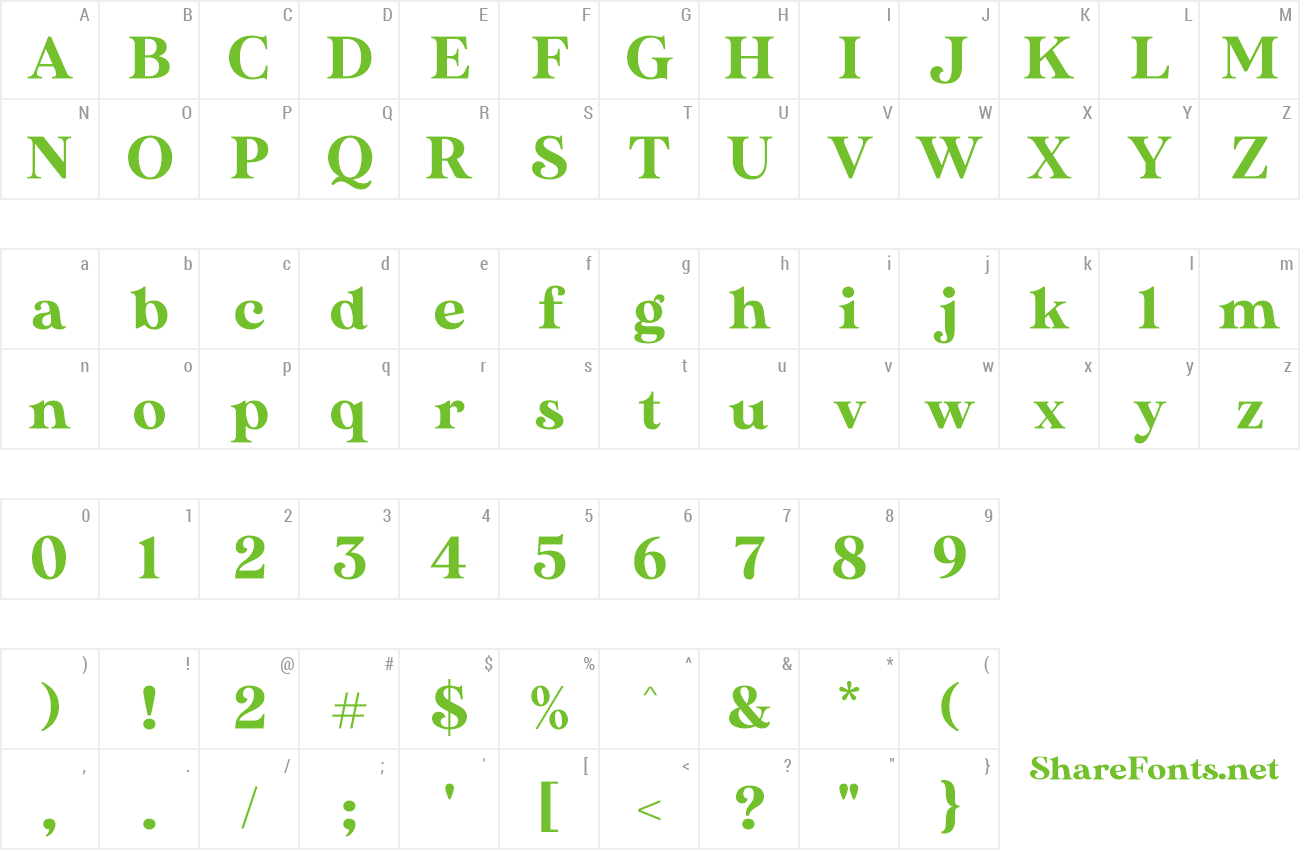 Font MADE Sunflower preview